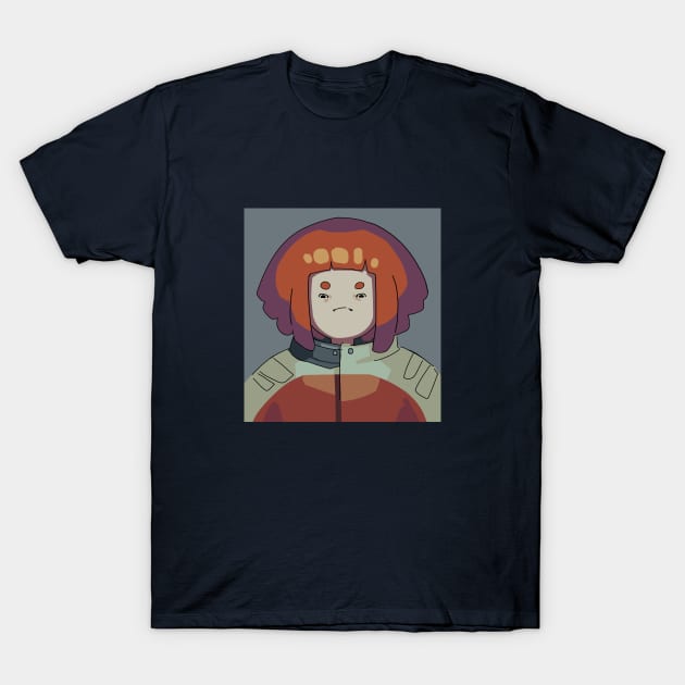Astronaut girl T-Shirt by cokyfish